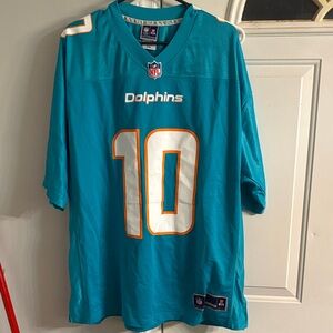 NFL Pro Line Miami Dolphins Teal Jersey